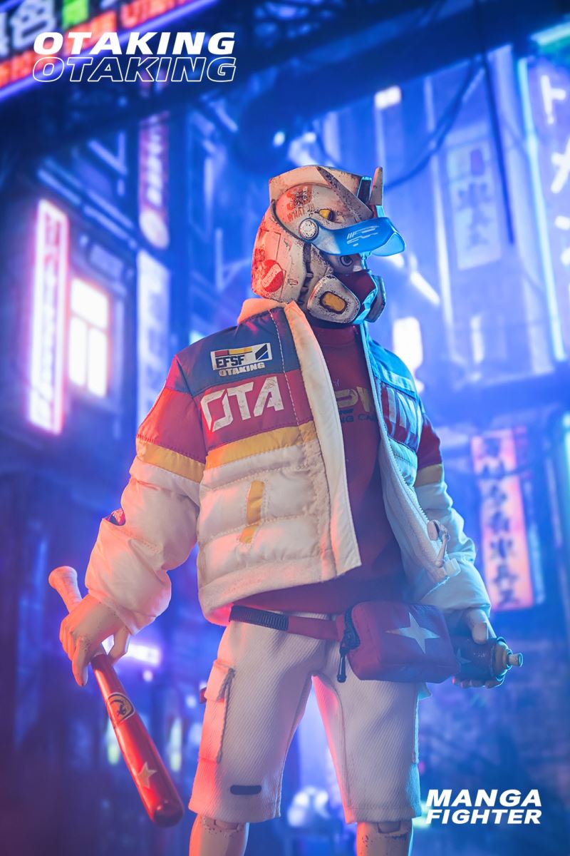 Otaku Punk Trend Figure - Graffiti Warrior & Red Tide Warrior 1/6