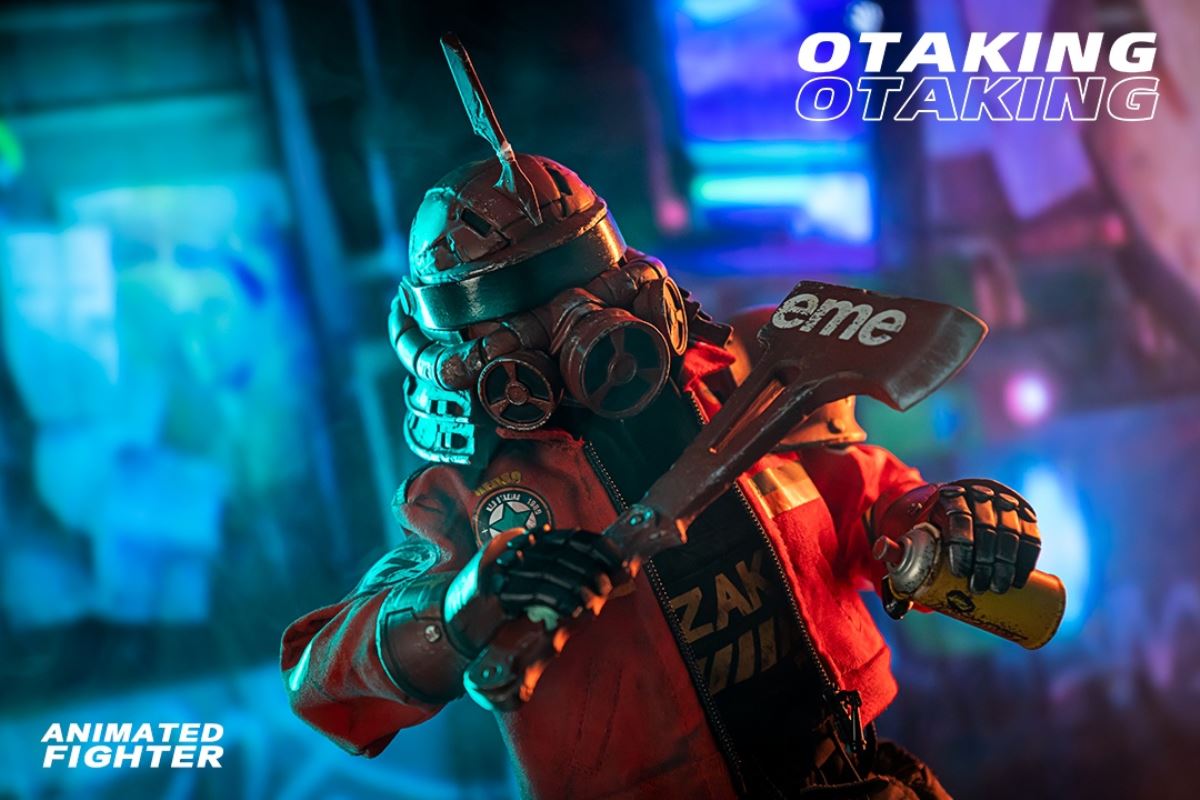 Otaku Punk Trend Figure - Graffiti Warrior & Red Tide Warrior 1/6