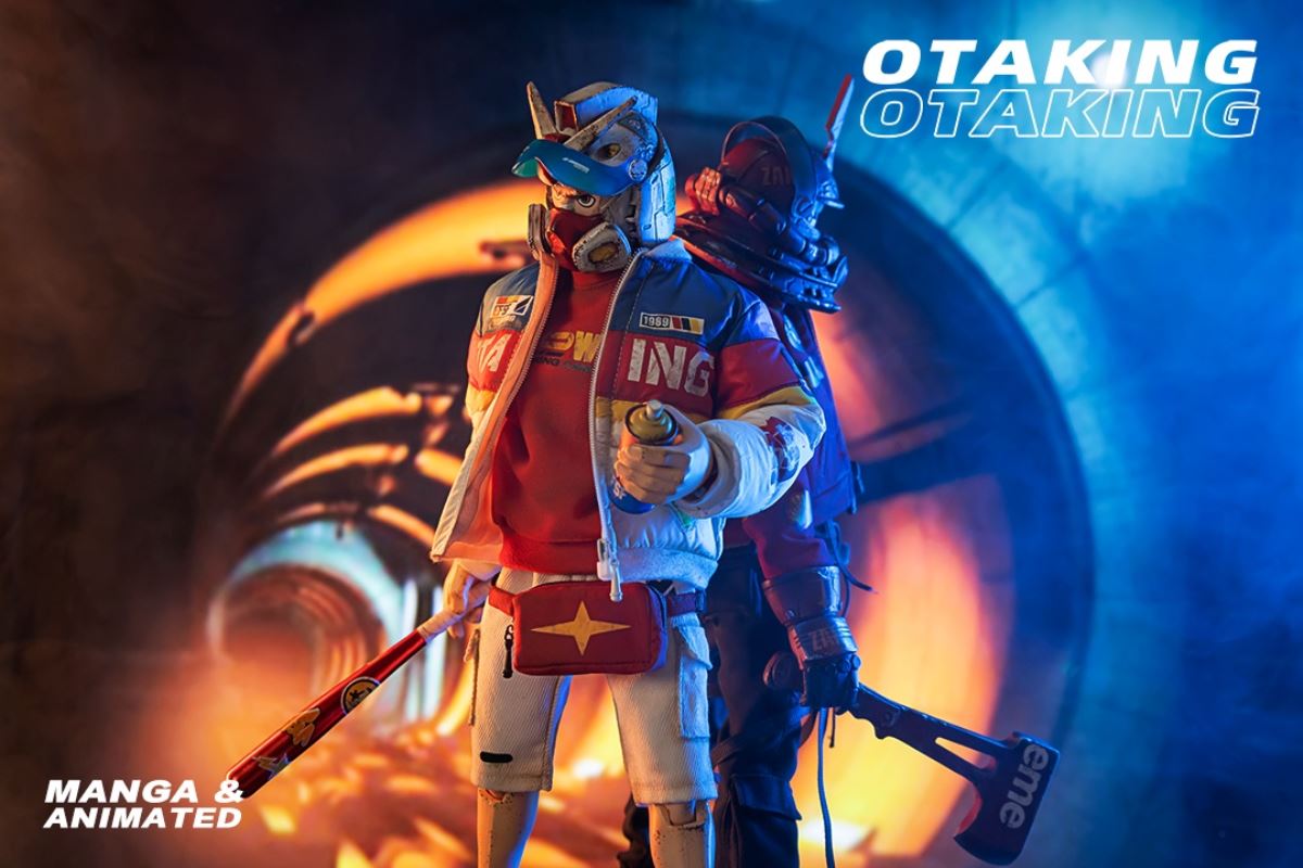 Otaku Punk Trend Figure - Graffiti Warrior & Red Tide Warrior 1/6