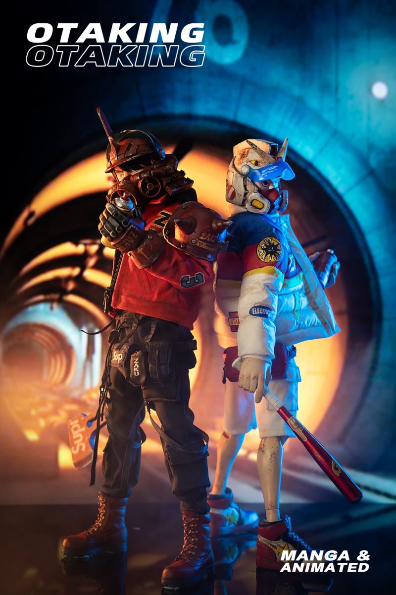 Otaku Punk Trend Figure - Graffiti Warrior & Red Tide Warrior 1/6