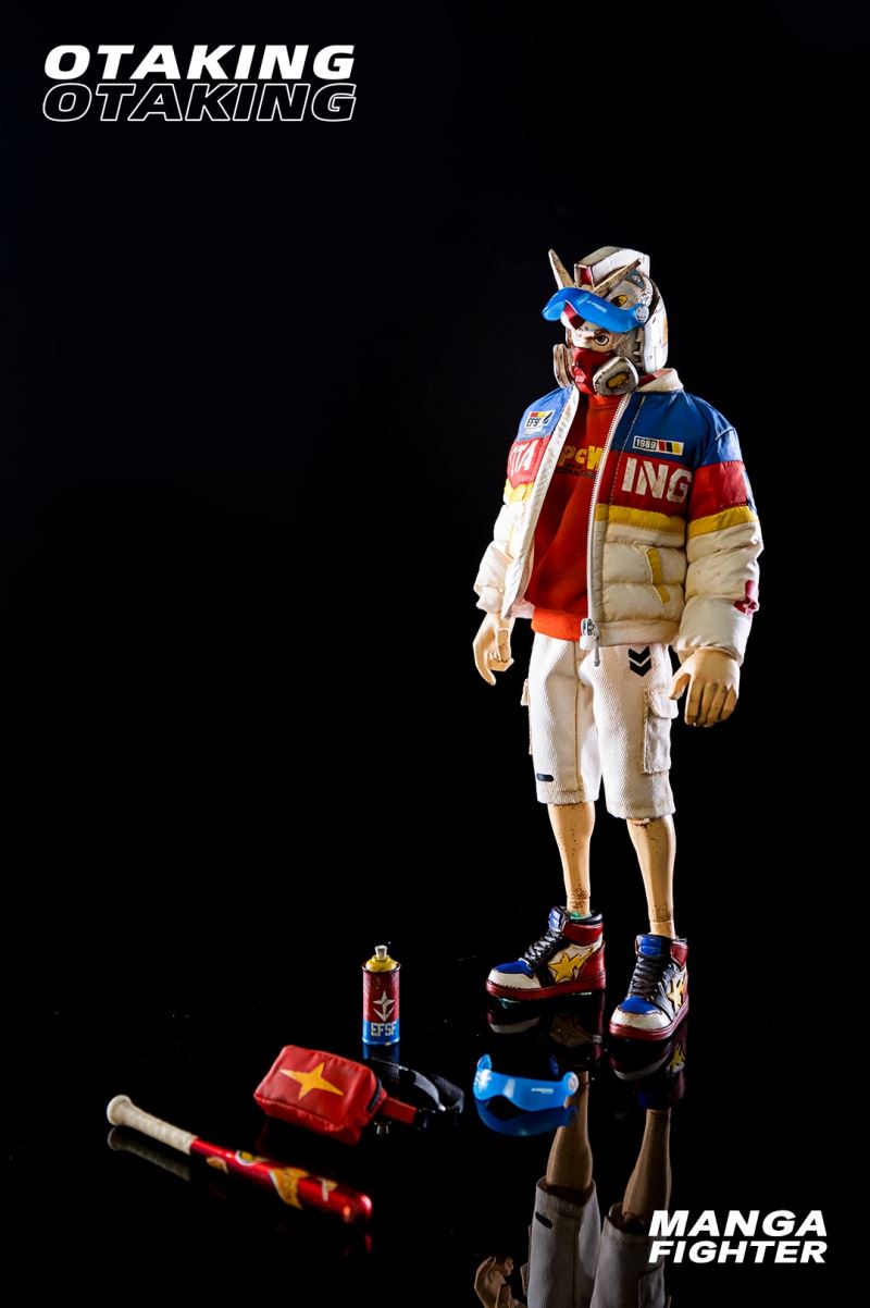 Otaku Punk Trend Figure - Graffiti Warrior & Red Tide Warrior 1/6