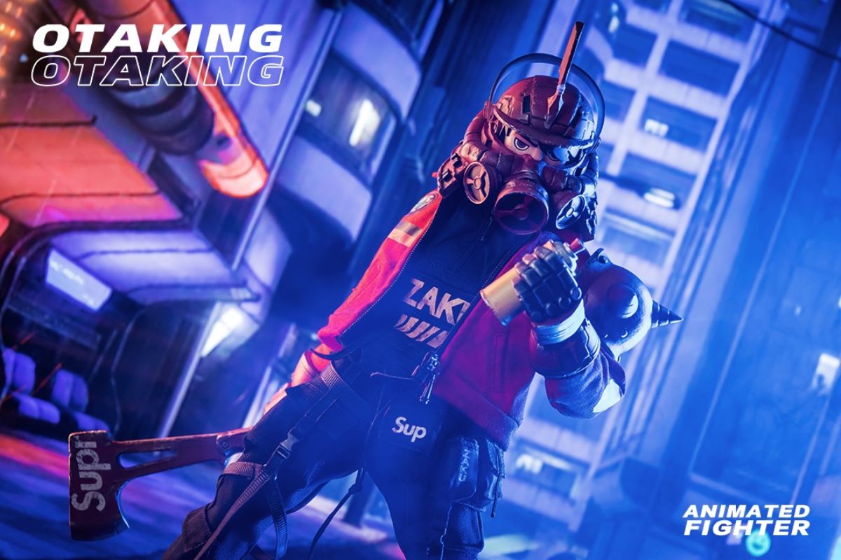 Otaku Punk Trend Figure - Graffiti Warrior & Red Tide Warrior 1/6