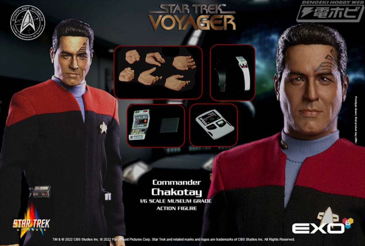 Star Trek: Voyager Lieutenant Colonel Chakotay 1/6