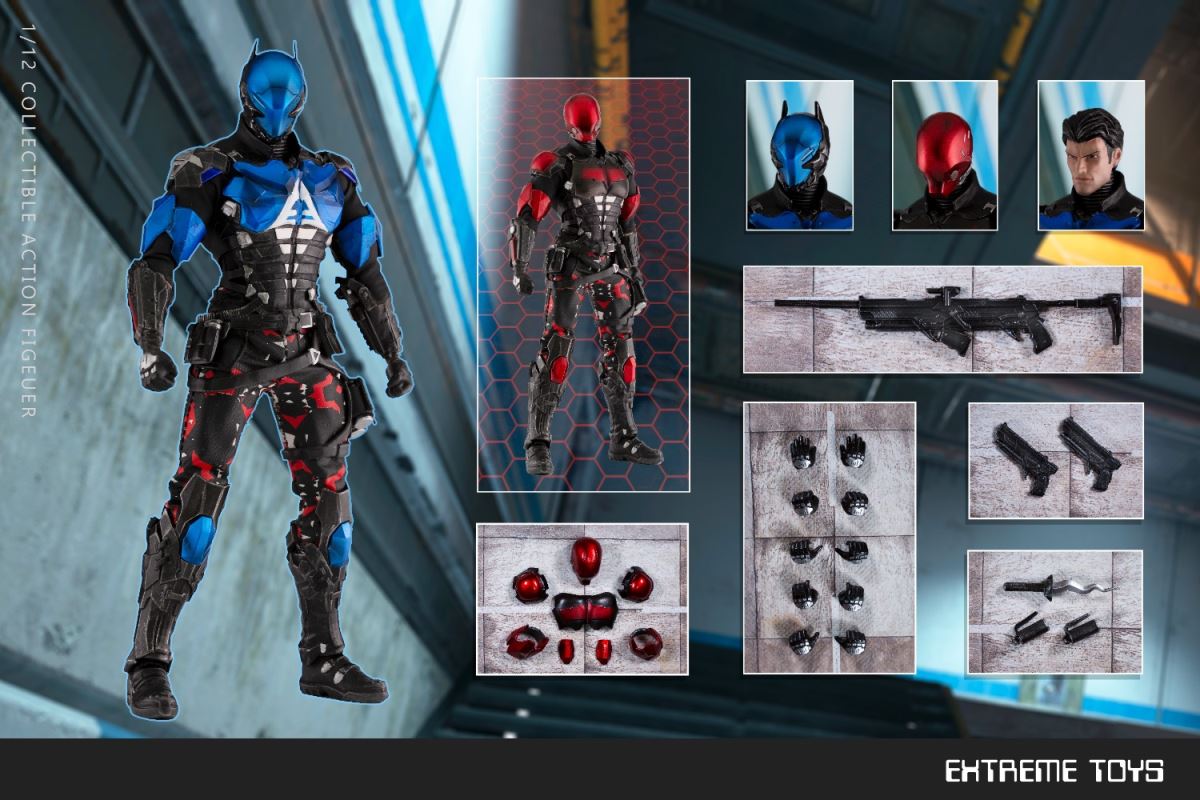 Cyber ​​Knight Azure Whisper / Crimson Chill