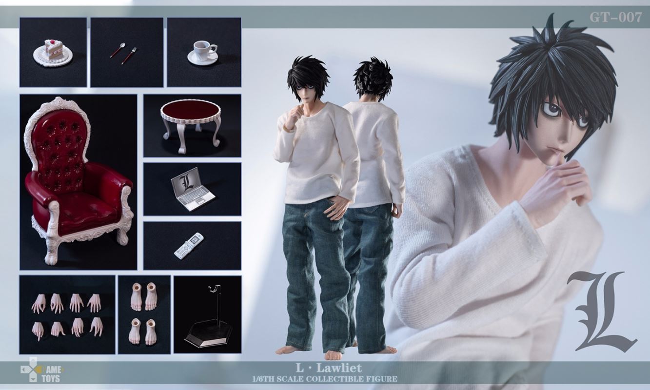 Death Note L . Lawliet & Yagami Light (GT-008) 1/6