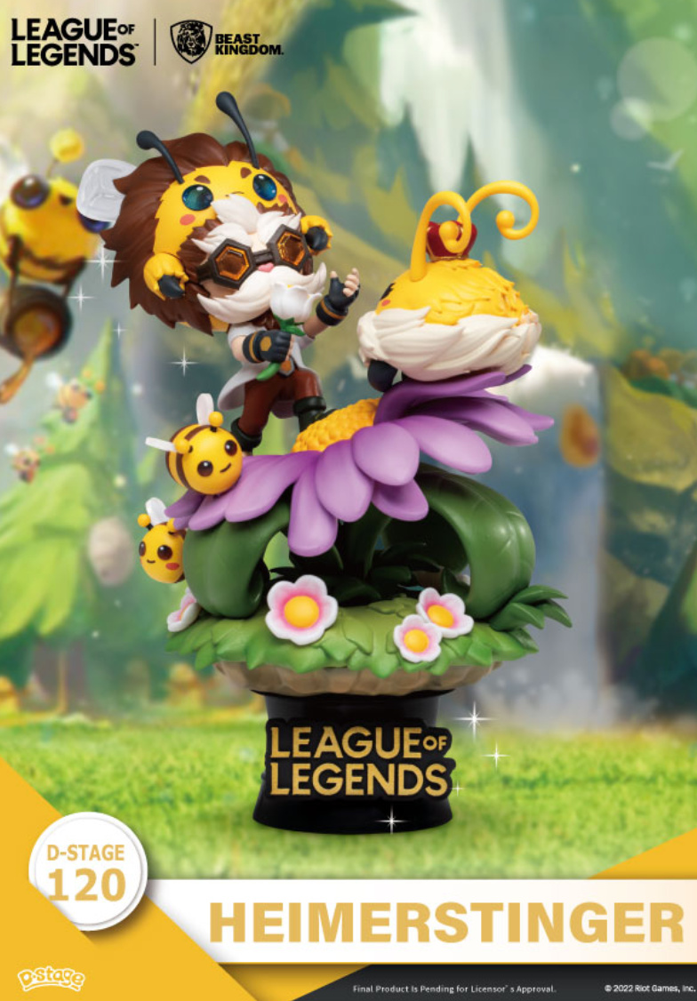 D-Stage League of Legends Little Bee Nunu and Willump & Little Bee Heimerdinger