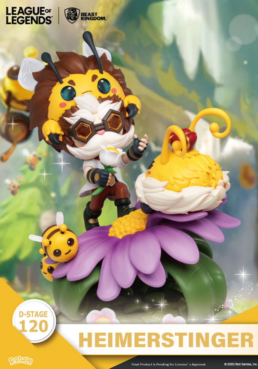 D-Stage League of Legends Little Bee Nunu and Willump & Little Bee Heimerdinger