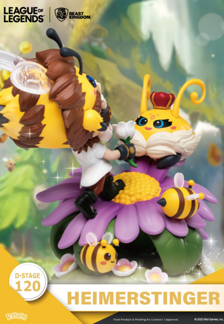 D-Stage League of Legends Little Bee Nunu and Willump & Little Bee Heimerdinger
