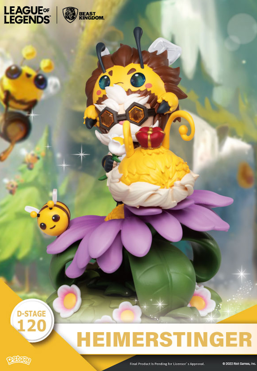 D-Stage League of Legends Little Bee Nunu and Willump & Little Bee Heimerdinger