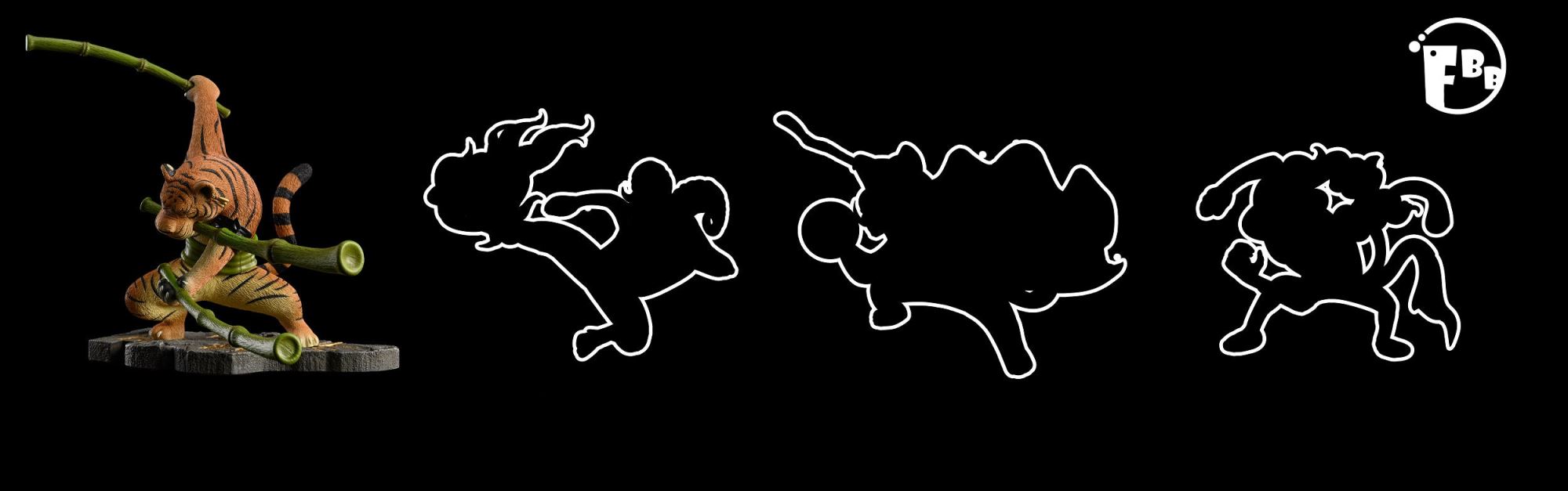 Animal Series Tiger Zoro - One Piece