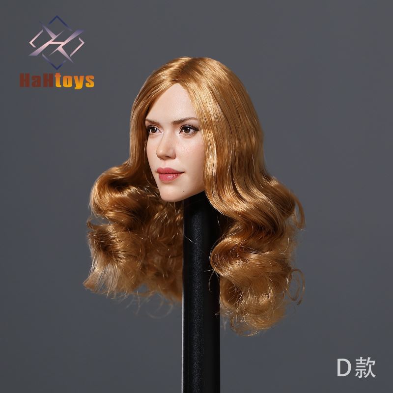 European beauty star head carving [H005] 1/6