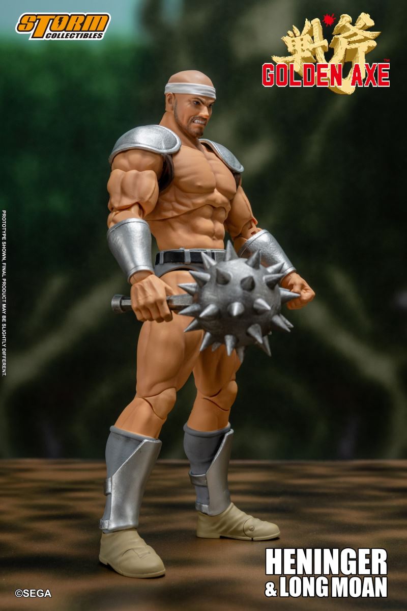HENINGER & LONG MOAN 2 PACK - GOLDEN AXE ACTION FIGURES