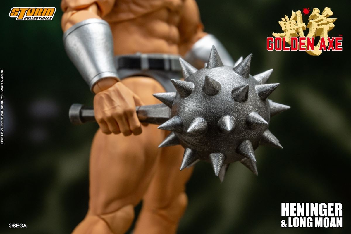 HENINGER & LONG MOAN 2 PACK - GOLDEN AXE ACTION FIGURES