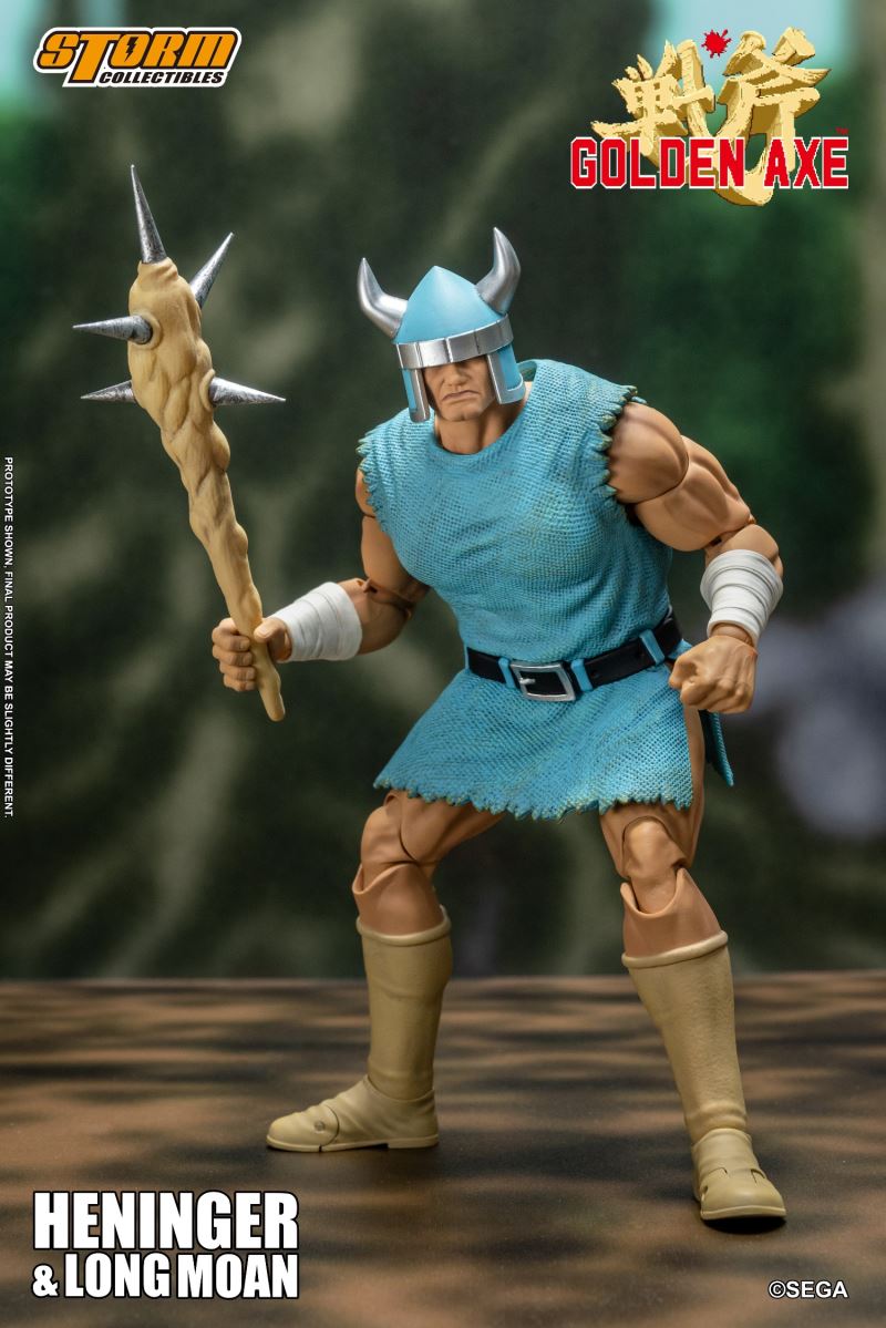 HENINGER & LONG MOAN 2 PACK - GOLDEN AXE ACTION FIGURES