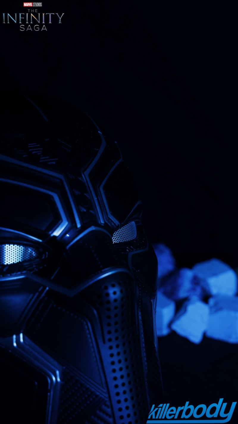 Wearable Black Panther Helmet 1/1