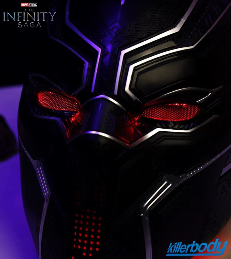 Wearable Black Panther Helmet 1/1