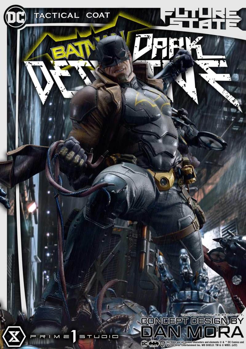 DC Future State Batman Dark Detective Tactical Coat DX