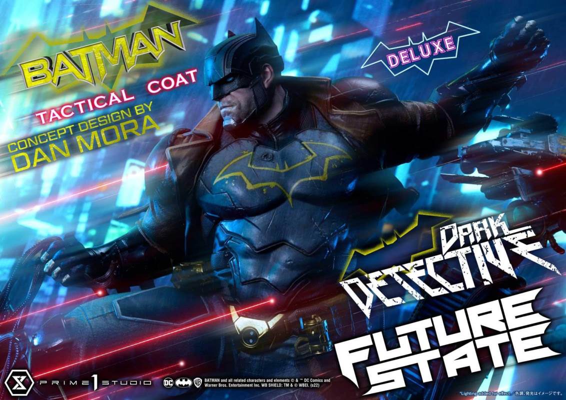 DC Future State Batman Dark Detective Tactical Coat DX