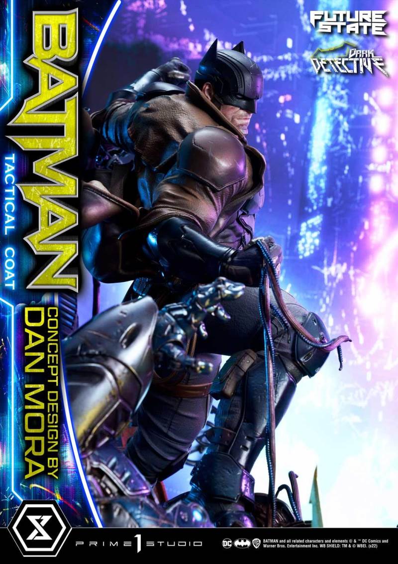 DC Future State Batman Dark Detective Tactical Coat DX