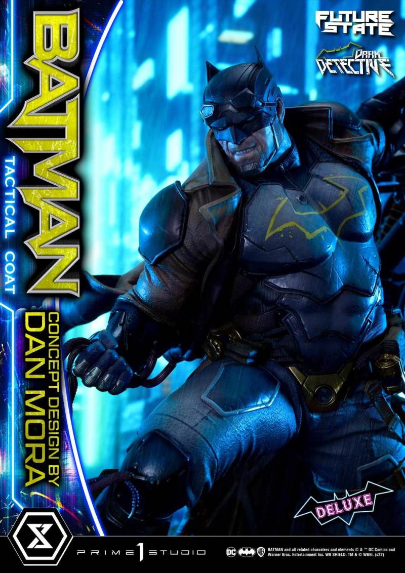 DC Future State Batman Dark Detective Tactical Coat DX