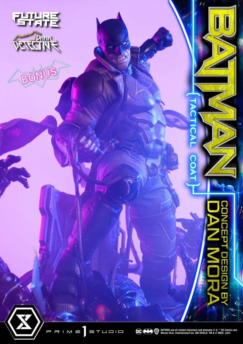 DC Future State Batman Dark Detective Tactical Coat DX