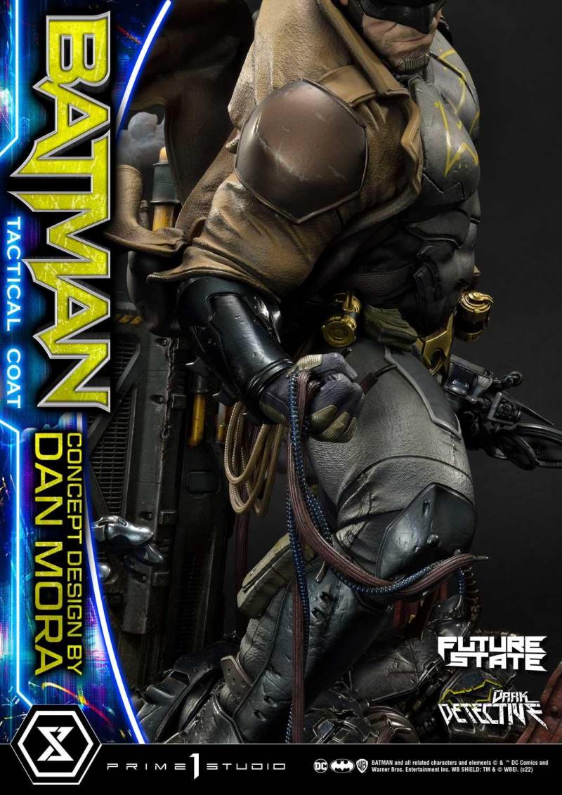 DC Future State Batman Dark Detective Tactical Coat DX