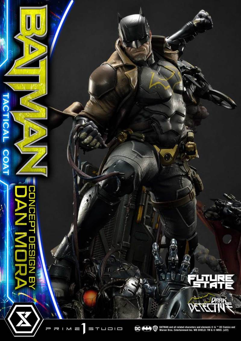 DC Future State Batman Dark Detective Tactical Coat DX