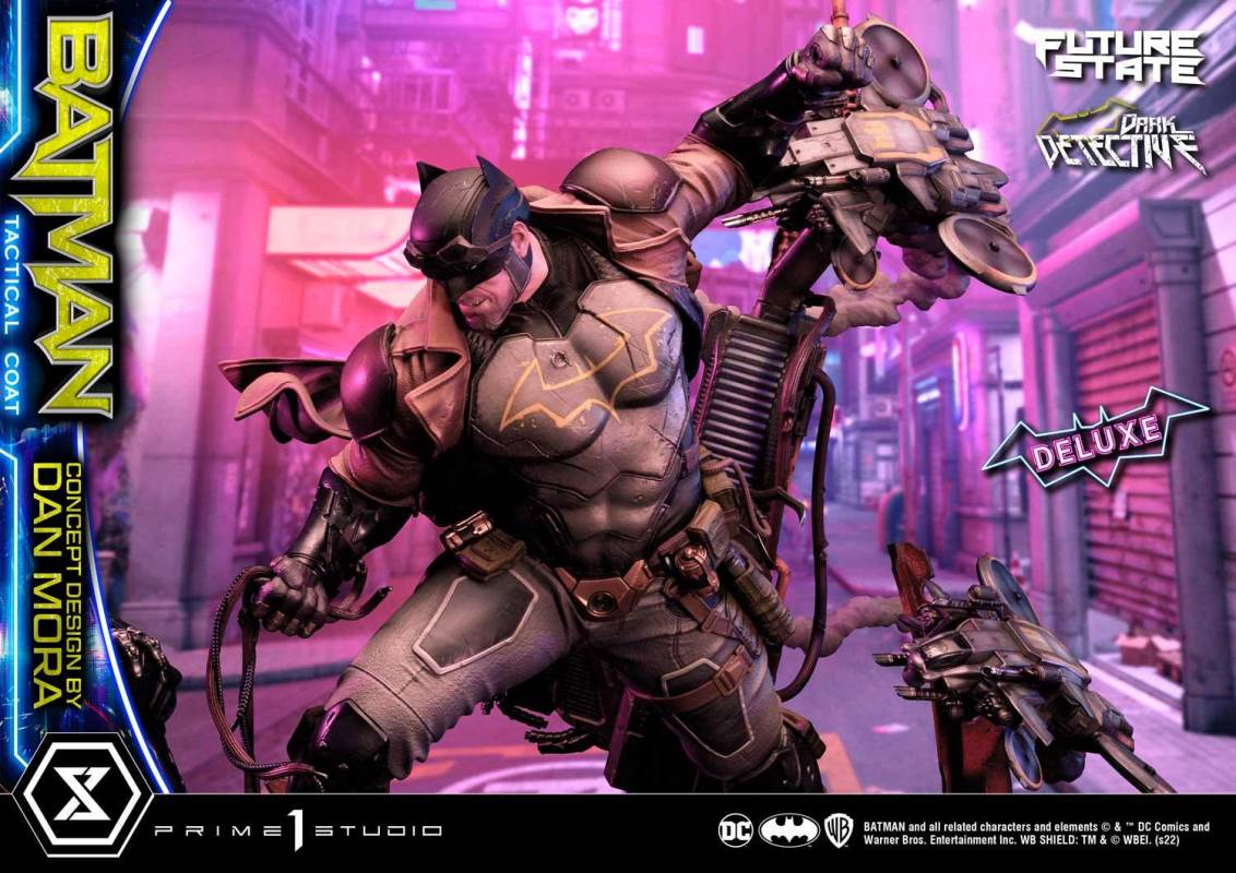 DC Future State Batman Dark Detective Tactical Coat DX