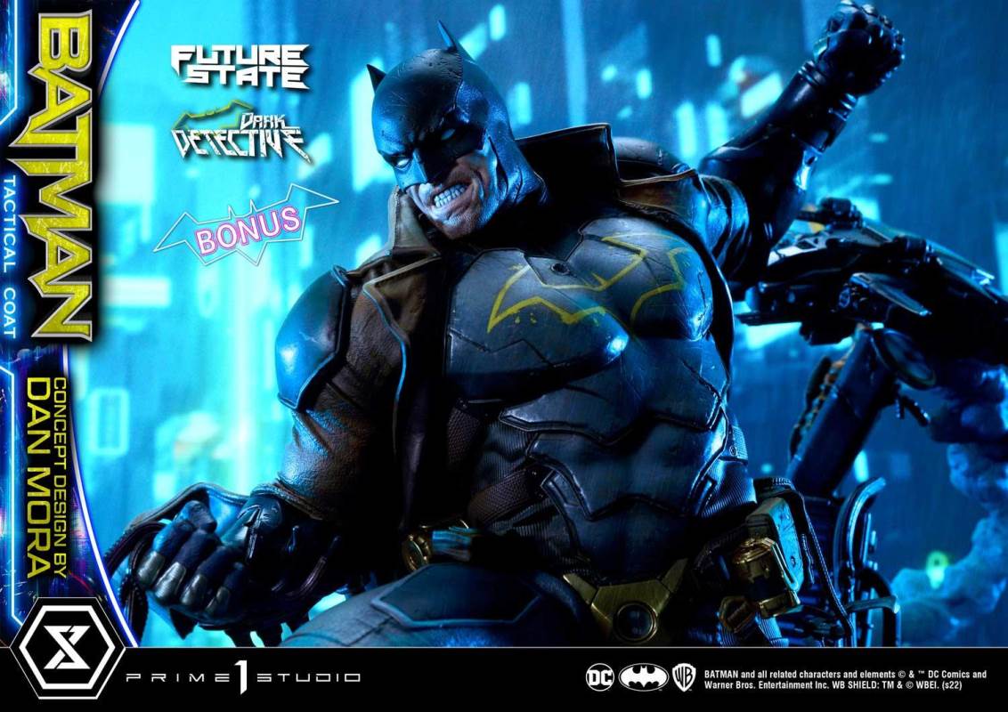 DC Future State Batman Dark Detective Tactical Coat DX