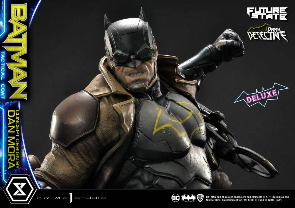 DC Future State Batman Dark Detective Tactical Coat DX