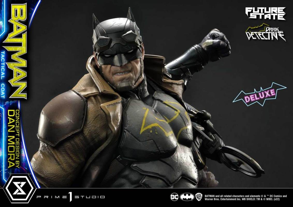 DC Future State Batman Dark Detective Tactical Coat DX