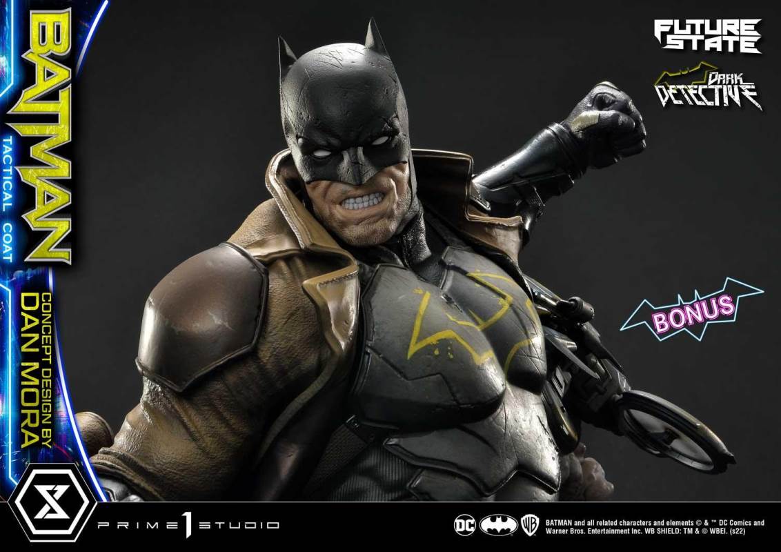 DC Future State Batman Dark Detective Tactical Coat DX