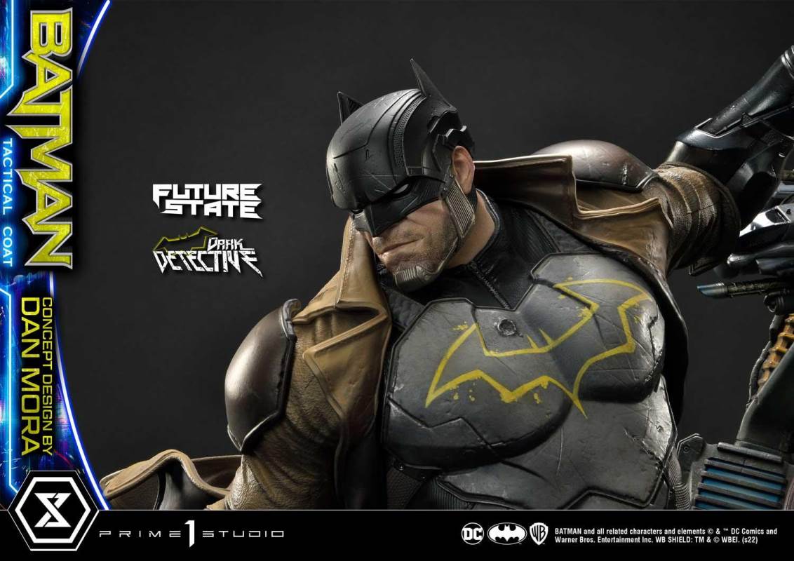 DC Future State Batman Dark Detective Tactical Coat DX