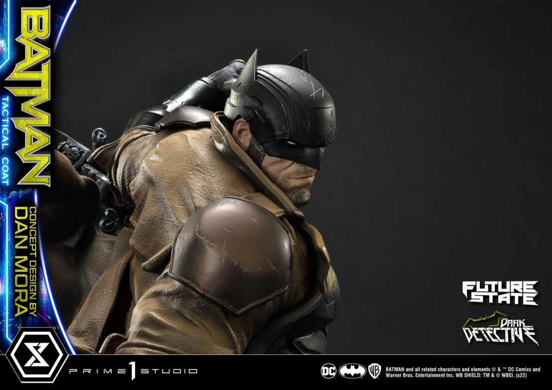 DC Future State Batman Dark Detective Tactical Coat DX