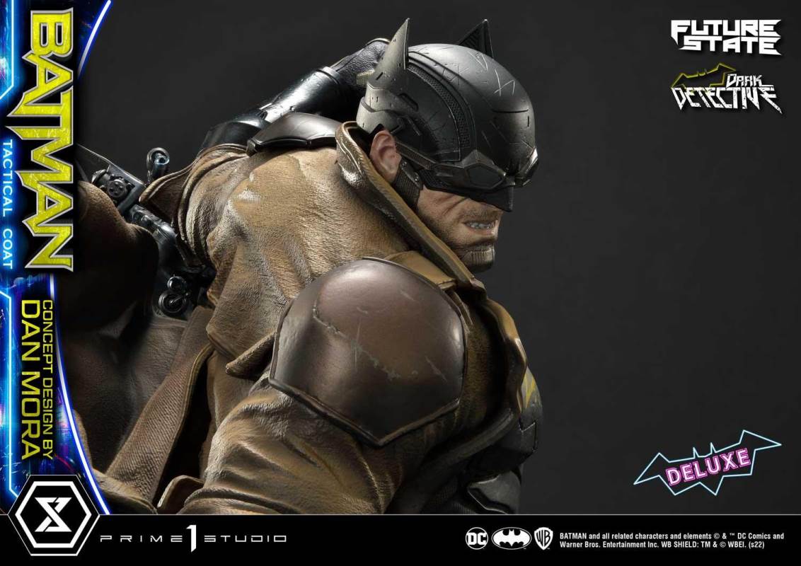 DC Future State Batman Dark Detective Tactical Coat DX