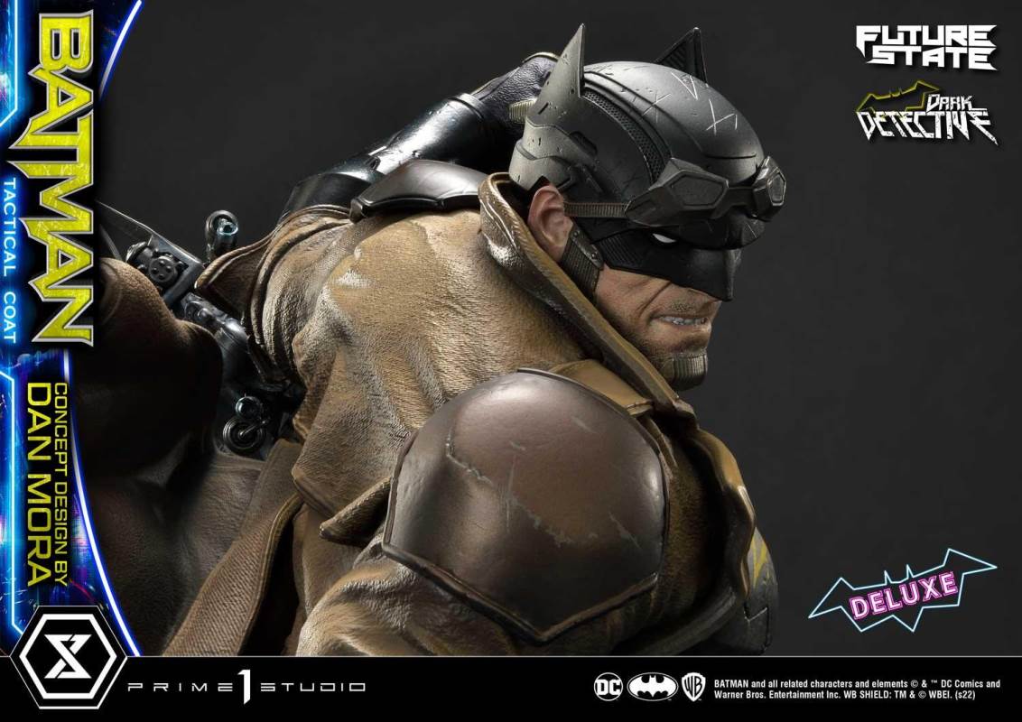 DC Future State Batman Dark Detective Tactical Coat DX