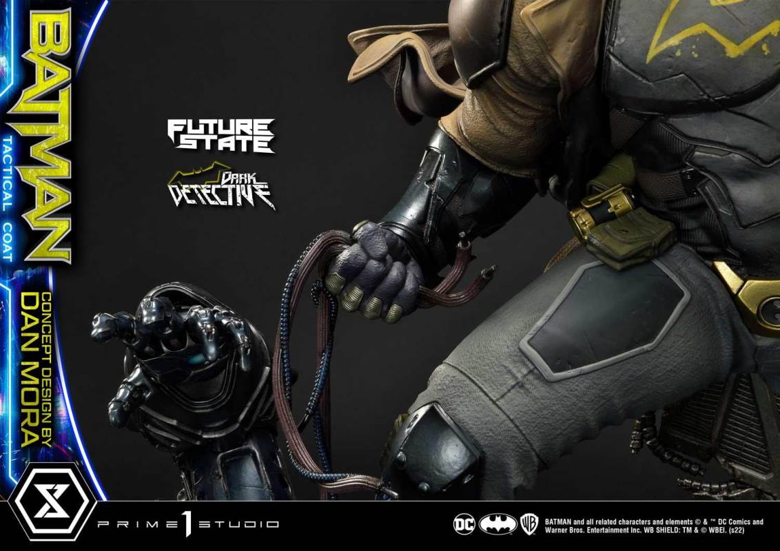 DC Future State Batman Dark Detective Tactical Coat DX