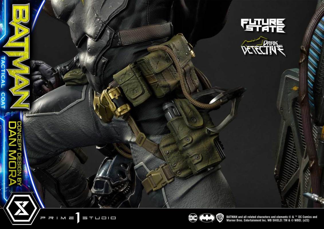 DC Future State Batman Dark Detective Tactical Coat DX