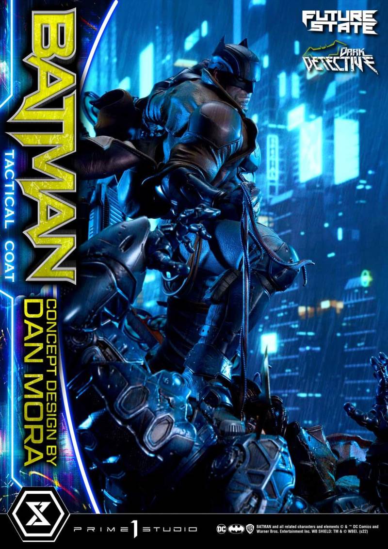DC Future State Batman Dark Detective Tactical Coat