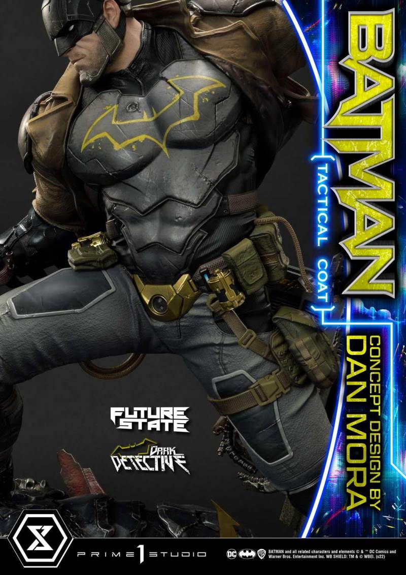 DC Future State Batman Dark Detective Tactical Coat