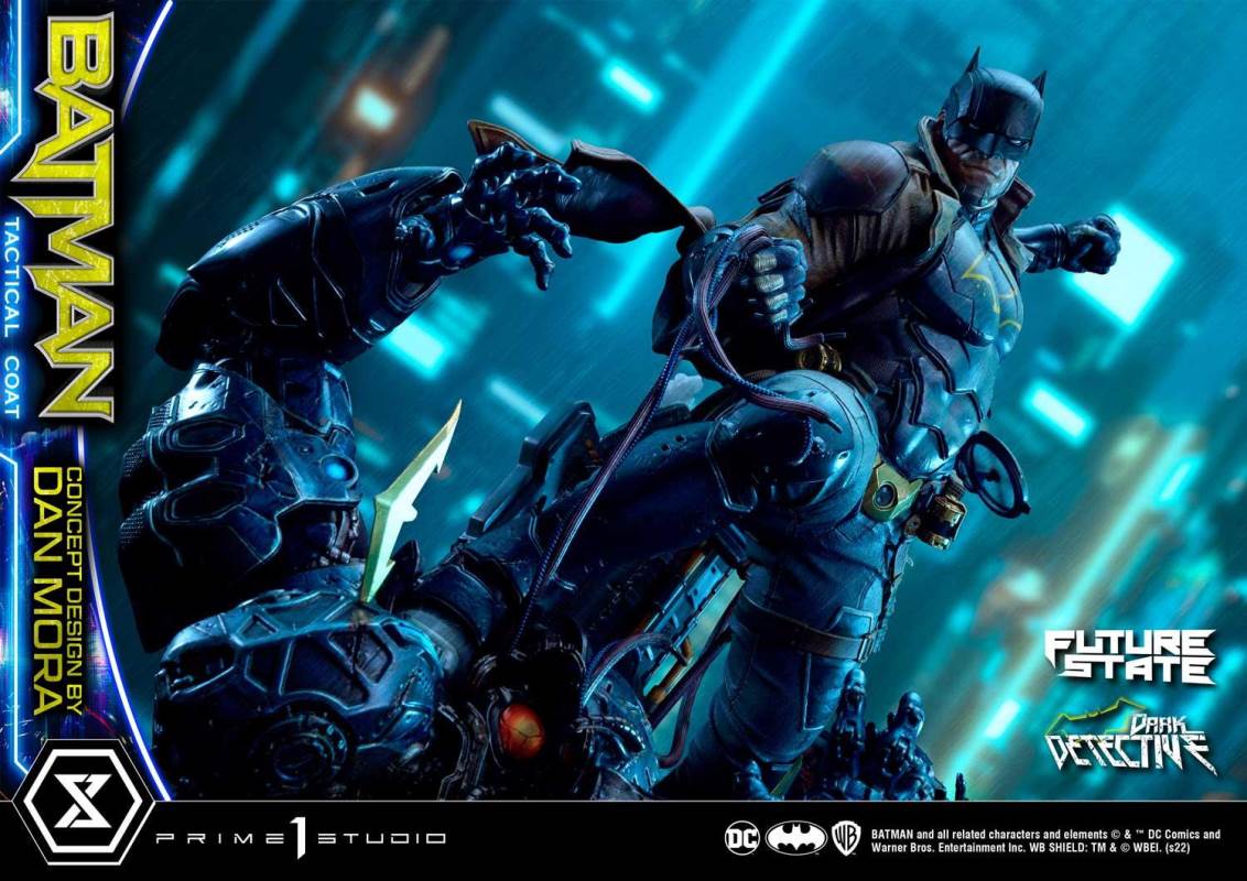 DC Future State Batman Dark Detective Tactical Coat