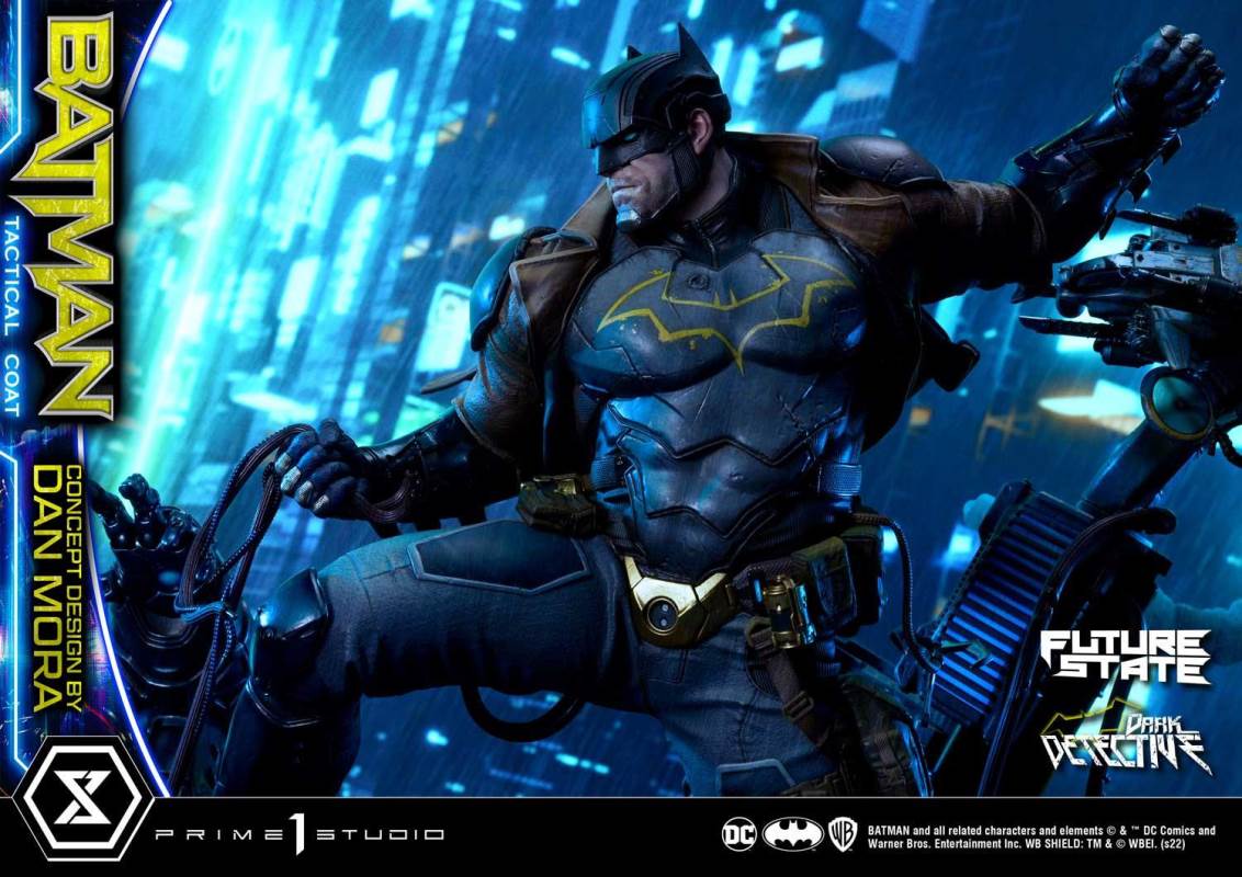 DC Future State Batman Dark Detective Tactical Coat