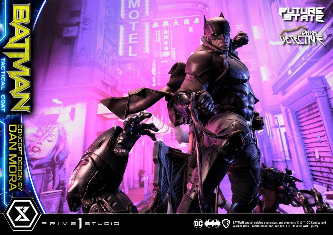 DC Future State Batman Dark Detective Tactical Coat