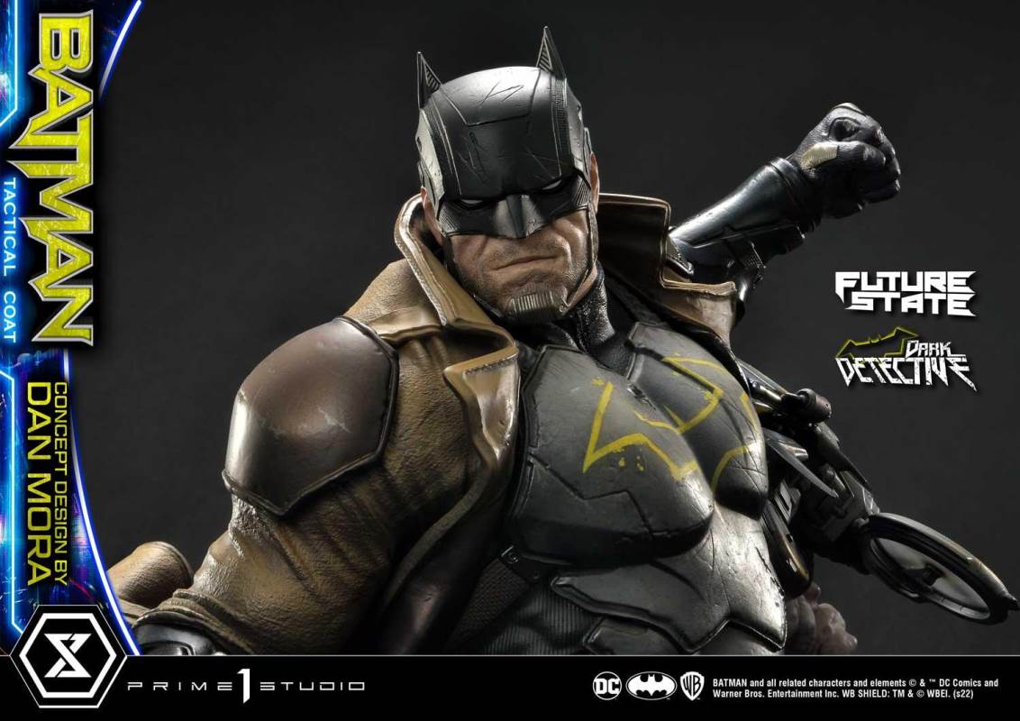 DC Future State Batman Dark Detective Tactical Coat