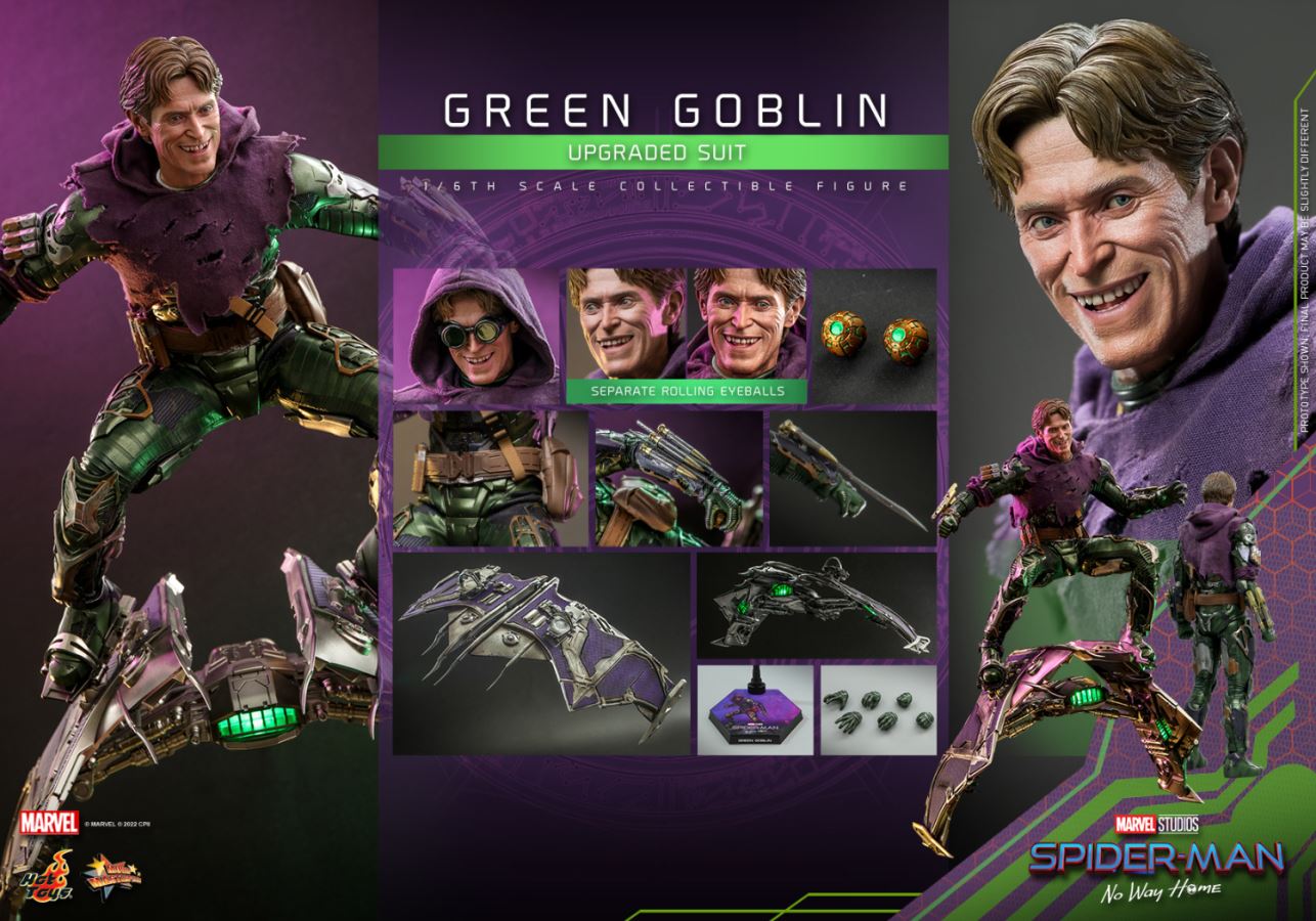 Green Goblin Upgraded Suit 1/6