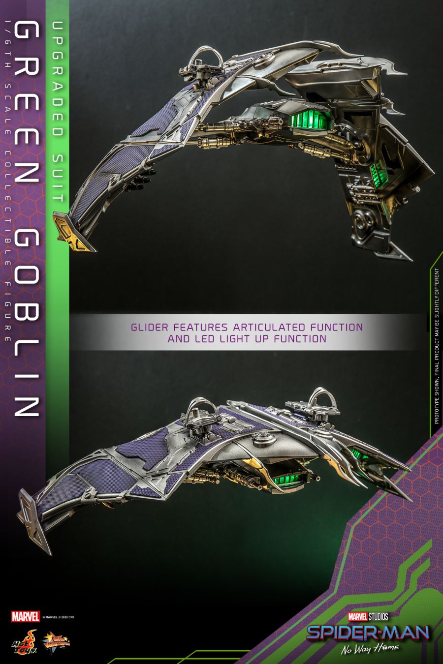 Green Goblin Upgraded Suit 1/6