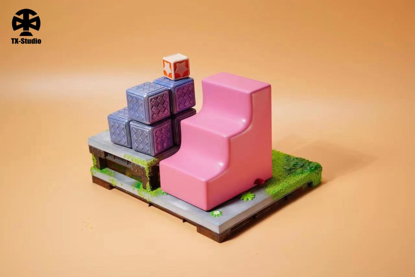 Kirby Stairs Scene Platform 1/12
