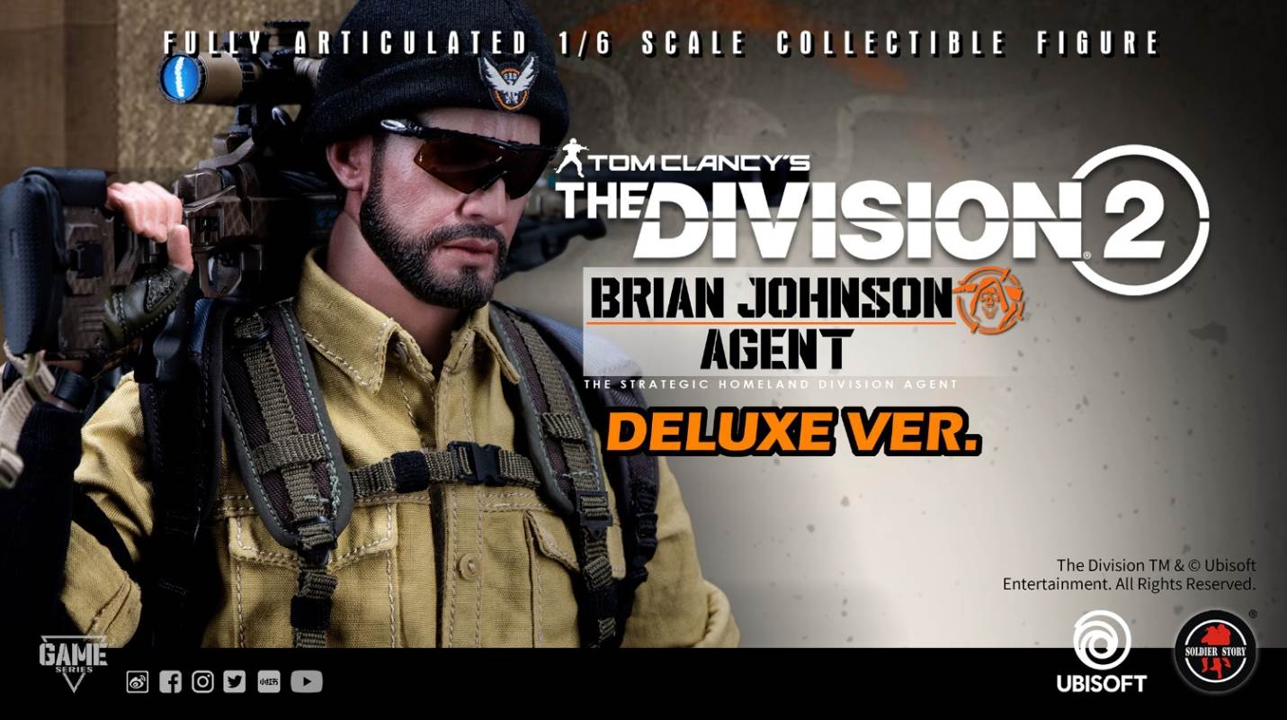 Ubisoft The Division 2 Agent Brian Johnson 1/6