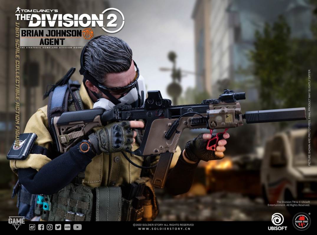Ubisoft The Division 2 Agent Brian Johnson 1/6