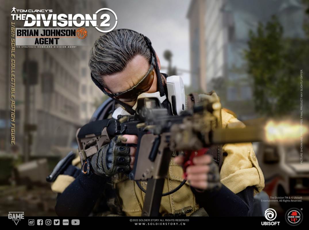 Ubisoft The Division 2 Agent Brian Johnson 1/6